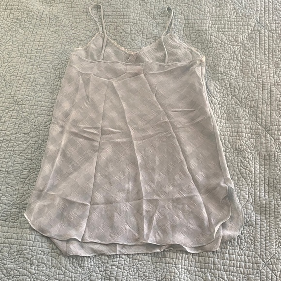 Vintage Light Blue Chemise with Satin Rosette - Picture 6 of 6